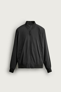 CAZADORA BOMBER T?CNICA / Negro - Zara фото 7