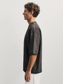 Футболка с эффектом garment dye / Zarina  фото 4