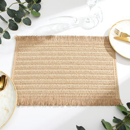 Салфетка Доляна цв.бежевый,30*45 см  фото 2