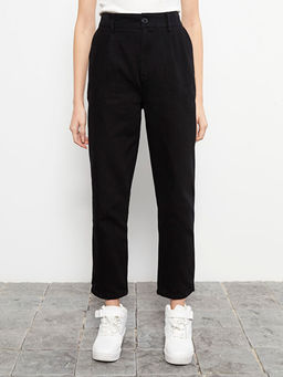 Kad?n Standart Fit D?z Pantolon