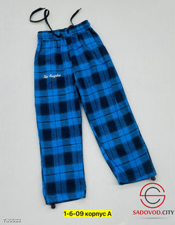 Брюки в клетку для девочки