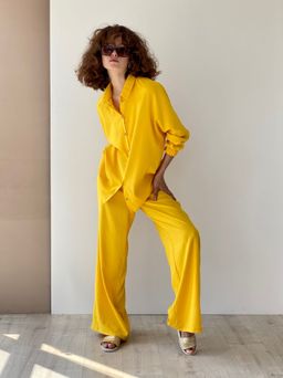 9406 Костюм летний в цвете шафран - Martichelli фото 18