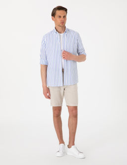 Lacivert Regular Fit _izgili Uzun Kollu G_mlek - Pierre cardin фото 4