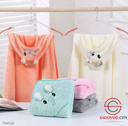 Детское полотенце-уголок из микрофибры