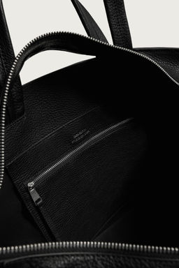 BOLSO SHOPPER PIEL / Negro - Zara фото 6