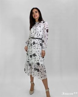 Платье Элисон** (белый) - Nadi bordo фото 6