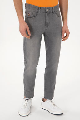 Erkek Gri Jean Pantolon Sepette S_rpriz _ndirim - U.s. polo assn фото 2