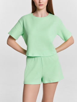 КОМПЛЕКТ ЖЕНСКИЙ (ФУТБОЛКА, ШОРТЫ)