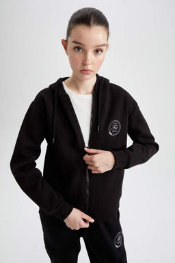 DeFactoFit Толстовка Oversize с капюшоном на молнии  фото 7