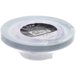 Салатник 14*4см "DOLCE VITA" в наборе 8шт, голубой