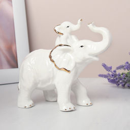 Статуэтка Слоны 12х13 см / B1915 /уп 36/ - Галеонтрейд фото 6