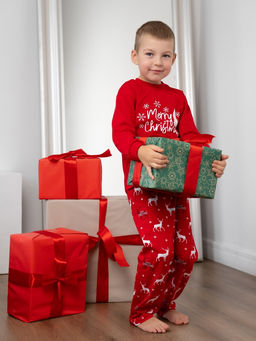 Новогодняя пижама из 100% хлопка