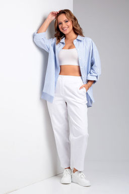 Костюм Liona Style 898 голубая полоска  фото 4