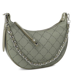 Женская сумка на плечо TAMARIS Anastasia Артикул 3706087, светлый хаки  фото 3