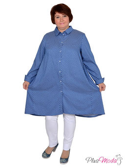 Туника Модель №492 размеры 44-84 - Plusmoda фото 3