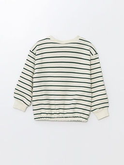 Bisiklet Yaka K?z ?ocuk Sweatshirt
