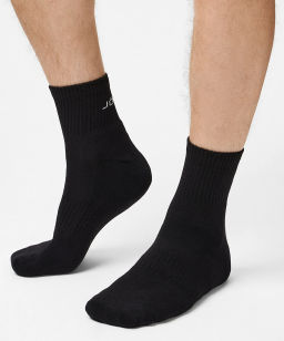 Носки средние JOGEL ESSENTIAL Mid Cushioned Socks, черный  фото 7