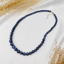 Колье на увеличение из Танзанита "шарик" (Африка)