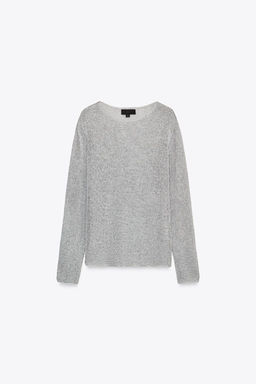 METALLIC KNIT JUMPER - Zara фото 5