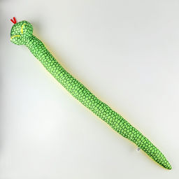 Мягкая игрушка Змея, 100 см, зелёная - Simaland фото 4