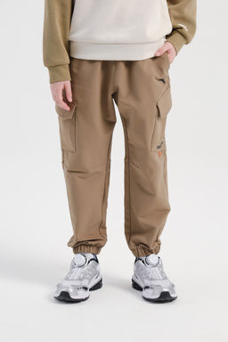 Брюки текстильные Коричневый