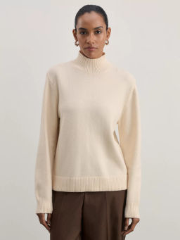 Джемпер с воротником стойкой / Zarina  фото 3