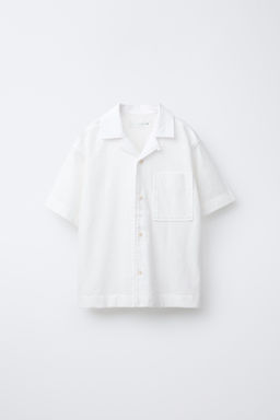 LINEN-COTTON SHIRT - Zara фото 2