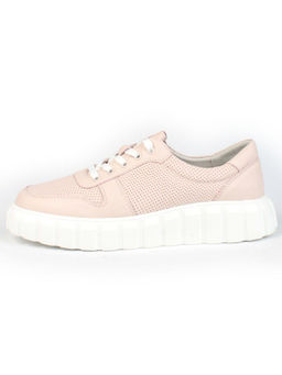 05-PDA97-2 PINK Кроссовки женские (натуральная кожа) - Фабричный китай фото 5