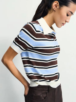 Джемпер-поло из вискозы / Zarina фото 2