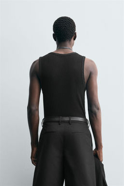 RIBBED TANK TOP - Zara фото 3
