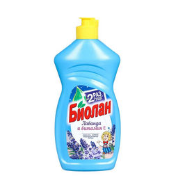 БИОЛАН жидкость д/мытья посуды 400гр Лаванда и Витамин Е
