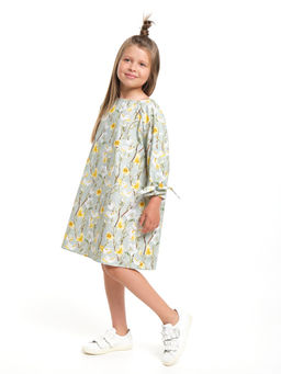 Платье нарядное хлопковое UD 7947 цветы - Mini maxi фото 9