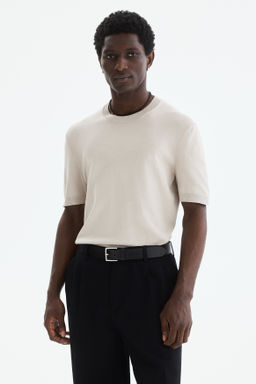 Camiseta de punto Slim Fit - H&m фото 5