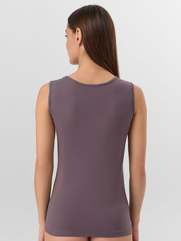 Майка женская бельевая фиолетовая - Mark formelle фото 4