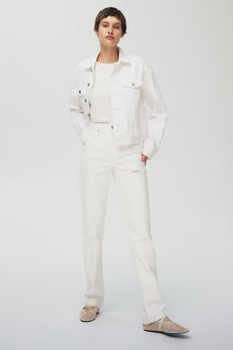 Slim Straight High Jeans