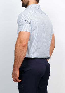 Сорочка мужская короткий рукав GREG 221/109/939/Z/1  фото 2