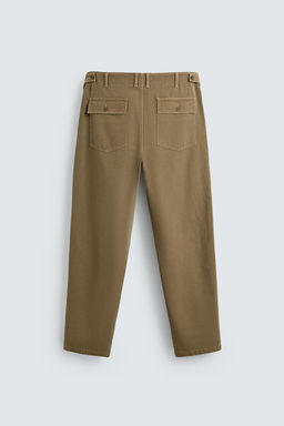 REGULAR FIT TROUSERS WITH POCKETS - Zara фото 8