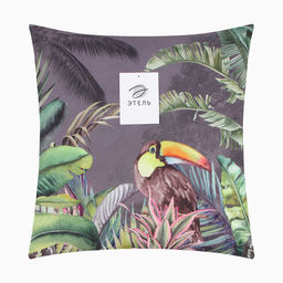 Наволочка декоративная Этель Toucan 45х45см, полиэстер, велюр  фото 5