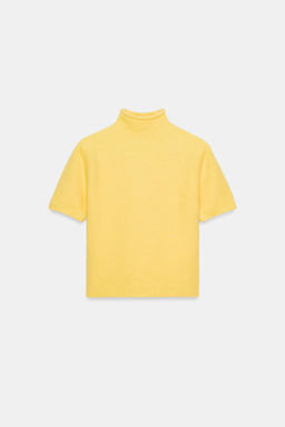 SOFT KNIT SHORT SLEEVE JUMPER - Zara фото 6
