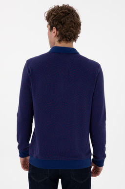 Erkek _ndigo Sweatshirt Sepette S_rpriz _ndirim - U.s. polo assn фото 5