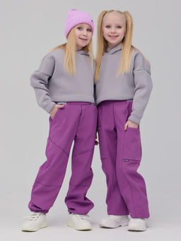 Брюки из мембраны на флисе