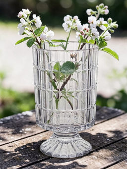 Ваза для цветов 11х18см 9305 (КОРАЛЛ)