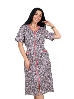 Халат женский, цвет серый