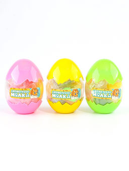 Цена за 10 шт. Антистресс сквиш мялка «Дино», в яйце, МИКС