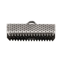 Zlatka Концевик FMK-E03 20 х 7 мм 5 х 6 шт 03 под античное серебро