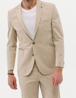 Bej Ekstra Slim Fit Spor Tak_m Elbise