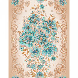 Дорожка столовая, сервировочная 50х180см "Летние мотивы-2", хлопок "Премиум" 236г/м2, упаковка классическая 28х41см, "Домашняя мода" (Россия)