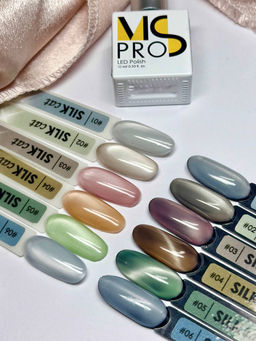 Гель -лак кошачий глаз SILK Cat