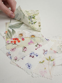 Комплект образцов Вискозный атлас (Digital) - Купава фото 2