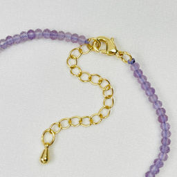 Браслет из лавандового Аметиста 17,5 см +